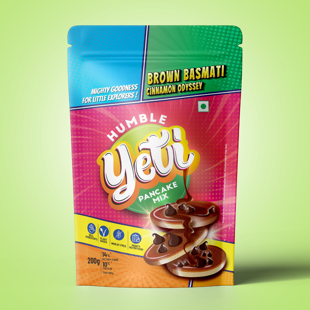 Brown Basmati Cinnamon Odyssey Pancake Mix