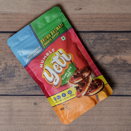 Brown Basmati Cinnamon Odyssey Pancake Mix